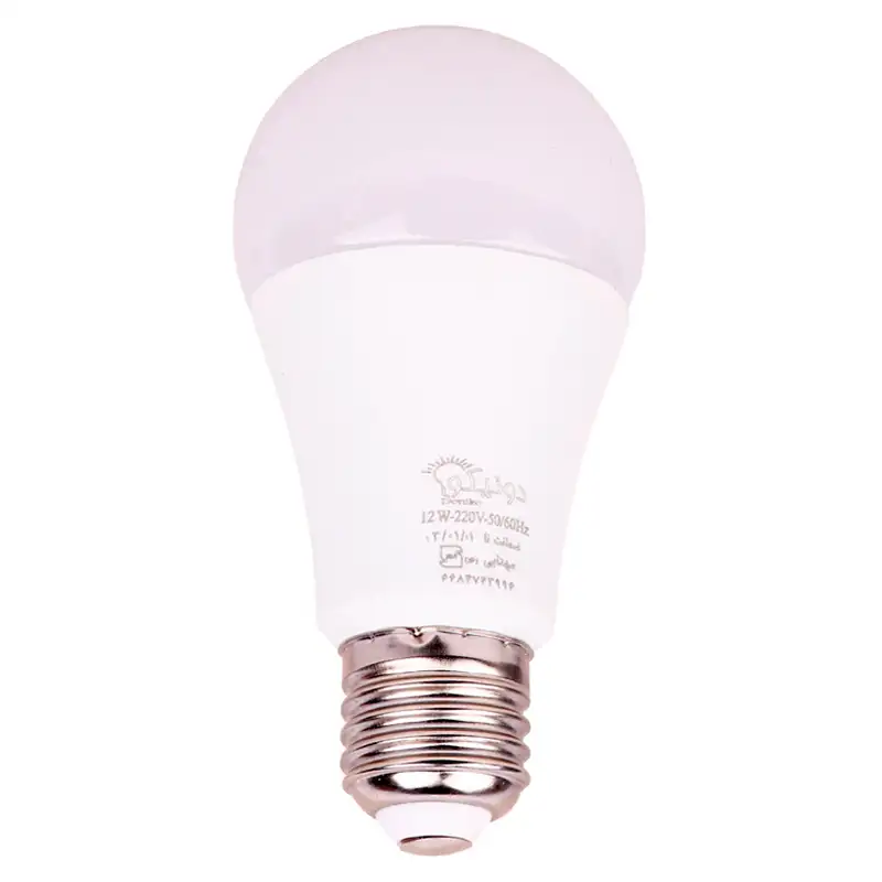 picture لامپ حبابی LED دونیکو Doniko E27 12W