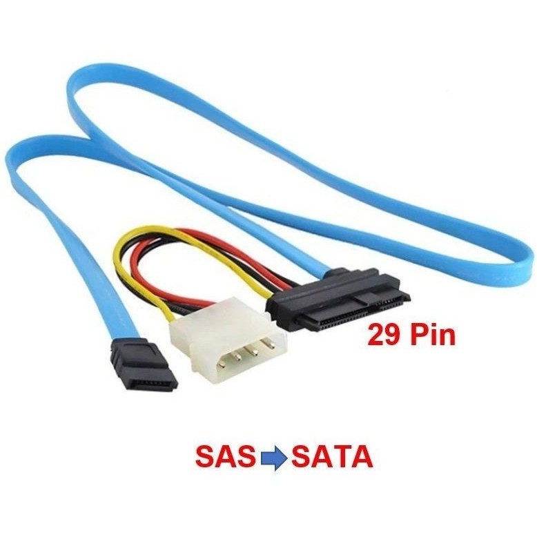 picture کابل تبدیل SAS به SATA مدل 2725 طول 0.8 متر