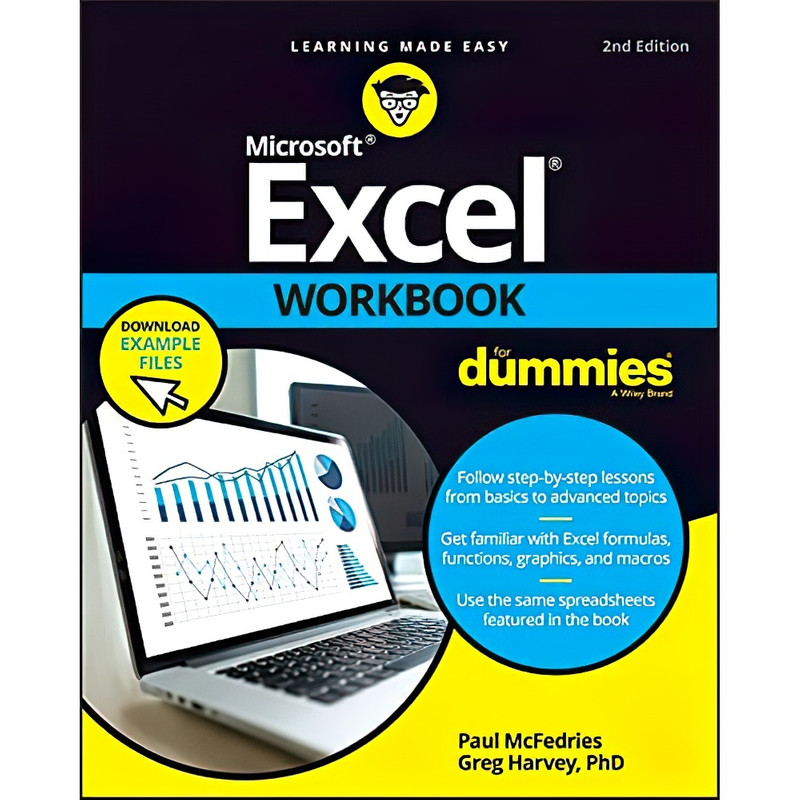 picture کتاب Excel Workbook For Dummies اثر Paul McFedries AND Greg Harvey انتشارات تازه ها