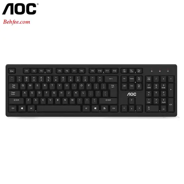 picture کیبورد باسیم ای او سی مدل AOC Wired Keyboard KB161