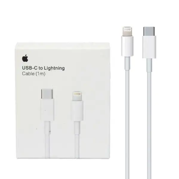 picture کابل تبدیل USB-C به لایتنینگ اپل طول 1 متر اورجینال اپل Apple USB-C To Lightning Cable