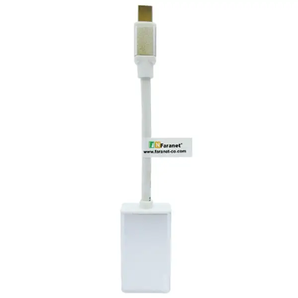 picture مبدل اکتیو Mini DisplayPort به HDMI فرانت مدل Faranet Active Mini Display Port to HDMI FN-MDP2HA