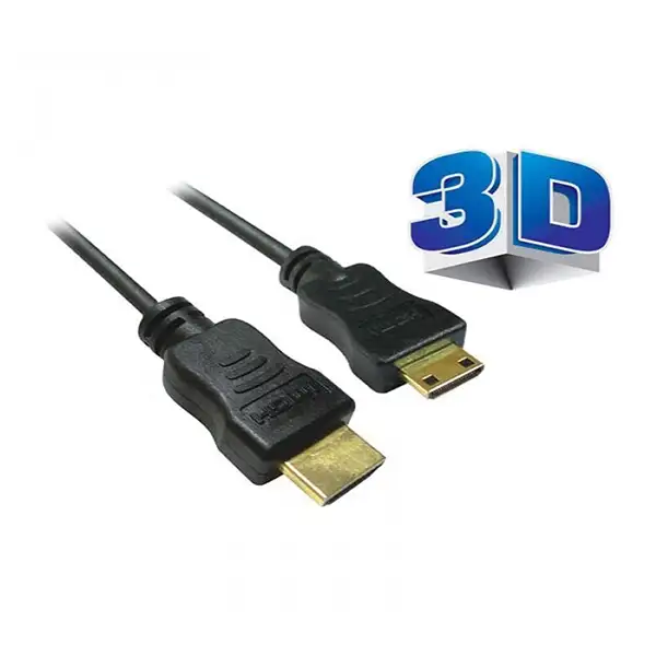 picture کابل HDMI کانکتور طلایی سه بعدی 10 متر فرانت مدل FN-HCB100