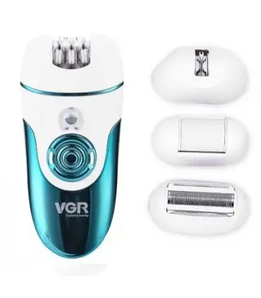 picture اپیلاتور چهار کاره وی جی آر با سری شیور و سوهان VGR V-700 Epilator