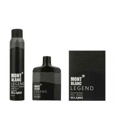 picture ست عطر و اسپری مردانه اسکلاره مون بلان لجند Sclaree Mont Blanc Legend Spray & EDP For Men