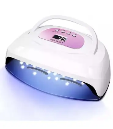 picture دستگاه لاک خشک کن سان سالنی و خانگی یو وی ال ای دی 220 وات SUN X8 MAX 220W Nail Dryer Gel Polish