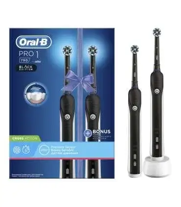 picture مسواک برقی اورال بی پرو  1بلک (مشکی) Oral-B 790 PRO1 BLACK EDITION Electric Toothbrush