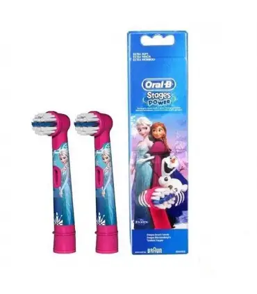 picture سری مسواک برقی کودک اورال-بی طرح فروزن Oral-B EB10 frozen Precision Clean Electric Toothbrush Head