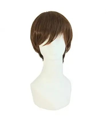 picture کلاه گیس (پوستیژ) مردانه مپ آف بیوتی طبیعی مدل لخت و کوتاه MapofBeauty Mens Natural Short Straight Wig