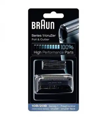 picture تیغه و توری ماشین ریش تراش براون کروزر Braun 20B/10B Foil & Cutter Replacement Head