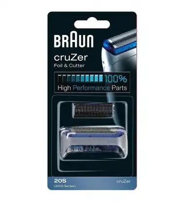 picture تیغه و توری ماشین ریش تراش براون کروزر Braun 20S Foil & Cutter Replacement Head