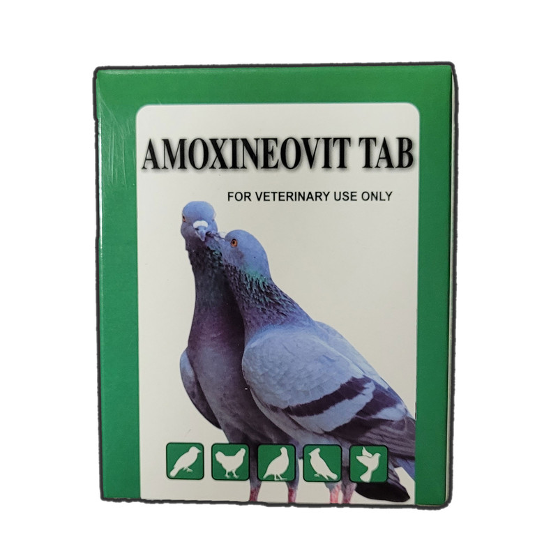 picture قرص ترکیبی پرندگان مدل Amoxineovit TAB بسته 100 عددی