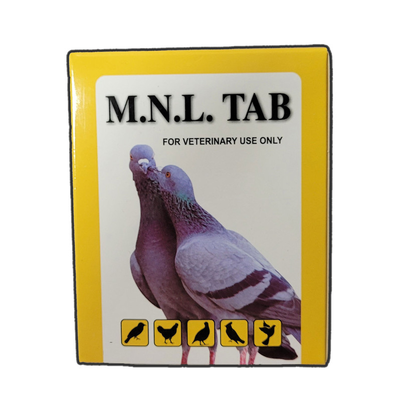 picture قرص ضد اسهال پرندگان مدل MNL TAB بسته 100 عددی