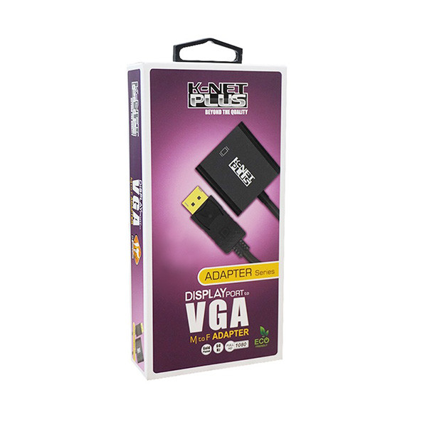 picture مبدل Displayport به VGA کی نت پلاس مدل KP-CODP2V02