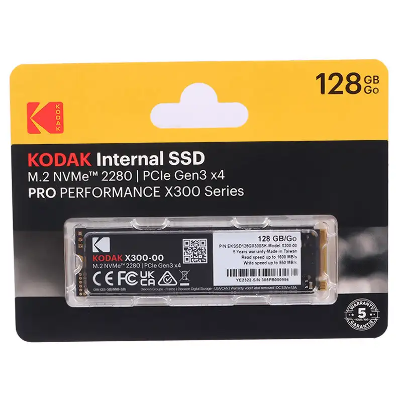 picture حافظه SSD کداک Kodak X300 128GB M.2