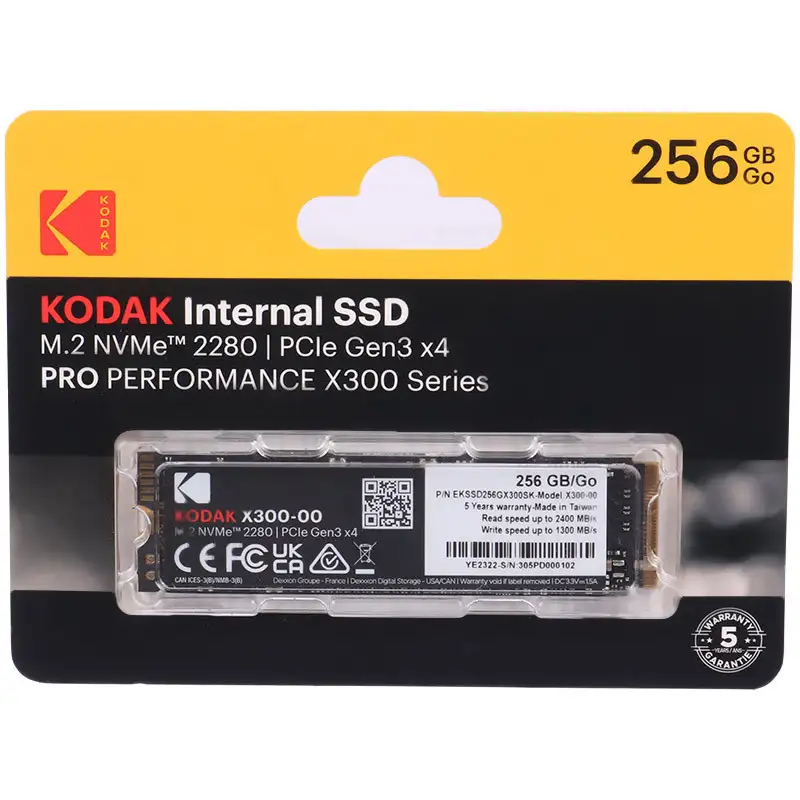 picture حافظه SSD کداک Kodak X300 256GB M.2