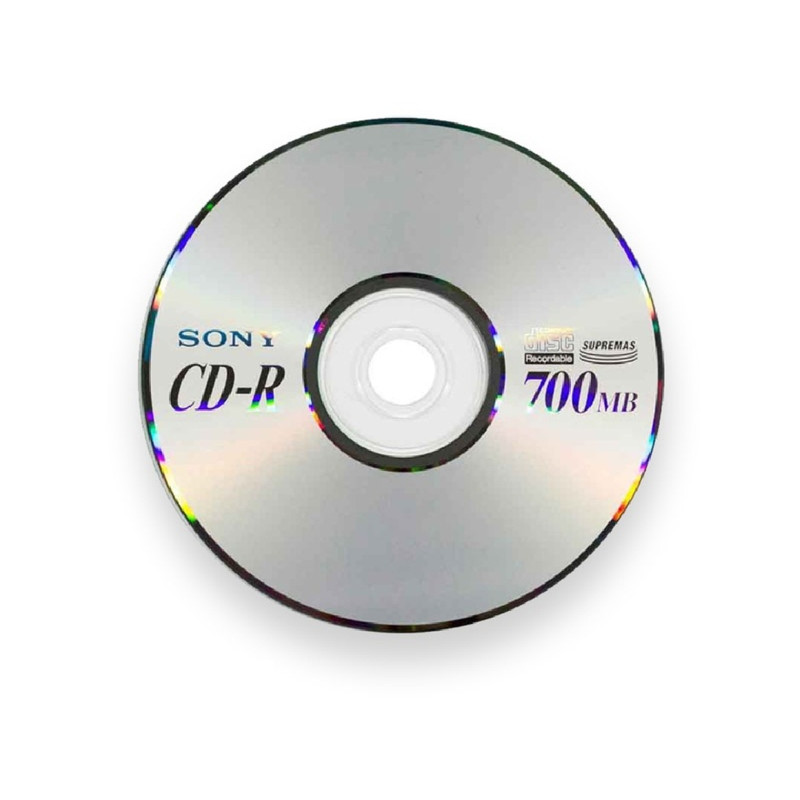 picture سی دی خام سونی مدل CD_R بسته ده عددی