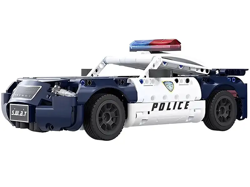 picture لگو اسباب بازی ماشین پلیس شیائومی Constructor Xiaomi Onebot Police Car OBCJJC22AIQI