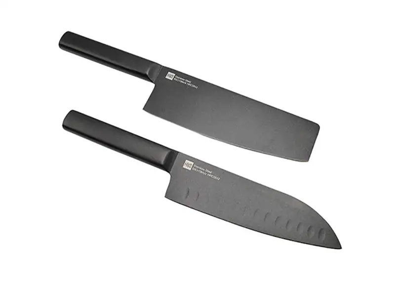 picture ست 2 عددی چاقو و ساطور آشپزخانه شیائومی Xiaomi HuoHou HU0015 Heat Knife Set 2 pcs
