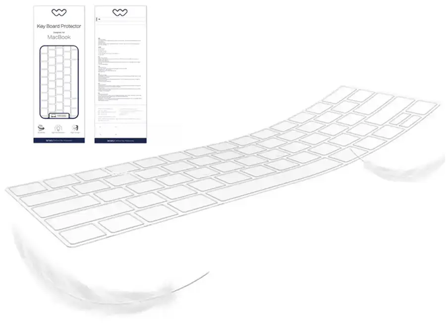 picture محافظ کیبورد مک بوک 13 اینچ ویوو WiWU MacBook 13'' keyboard film