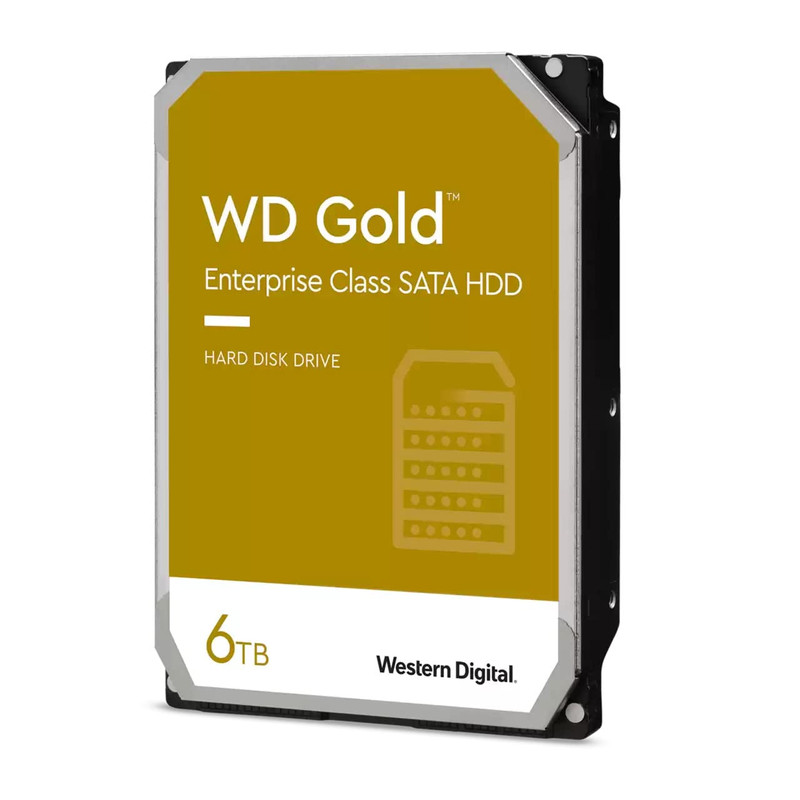picture هارد دیسک اینترنال وسترن دیجیتال مدل GOLD WD6003FRYZ ظرفیت 6 ترابایت