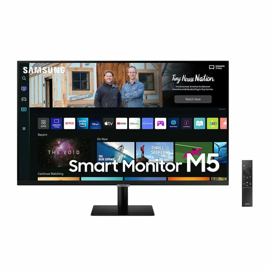 picture Samsung LS32BM500EM 32 Inch FHD 60HZ HDR10 VA Smart Monitor with Smart TV Experience
