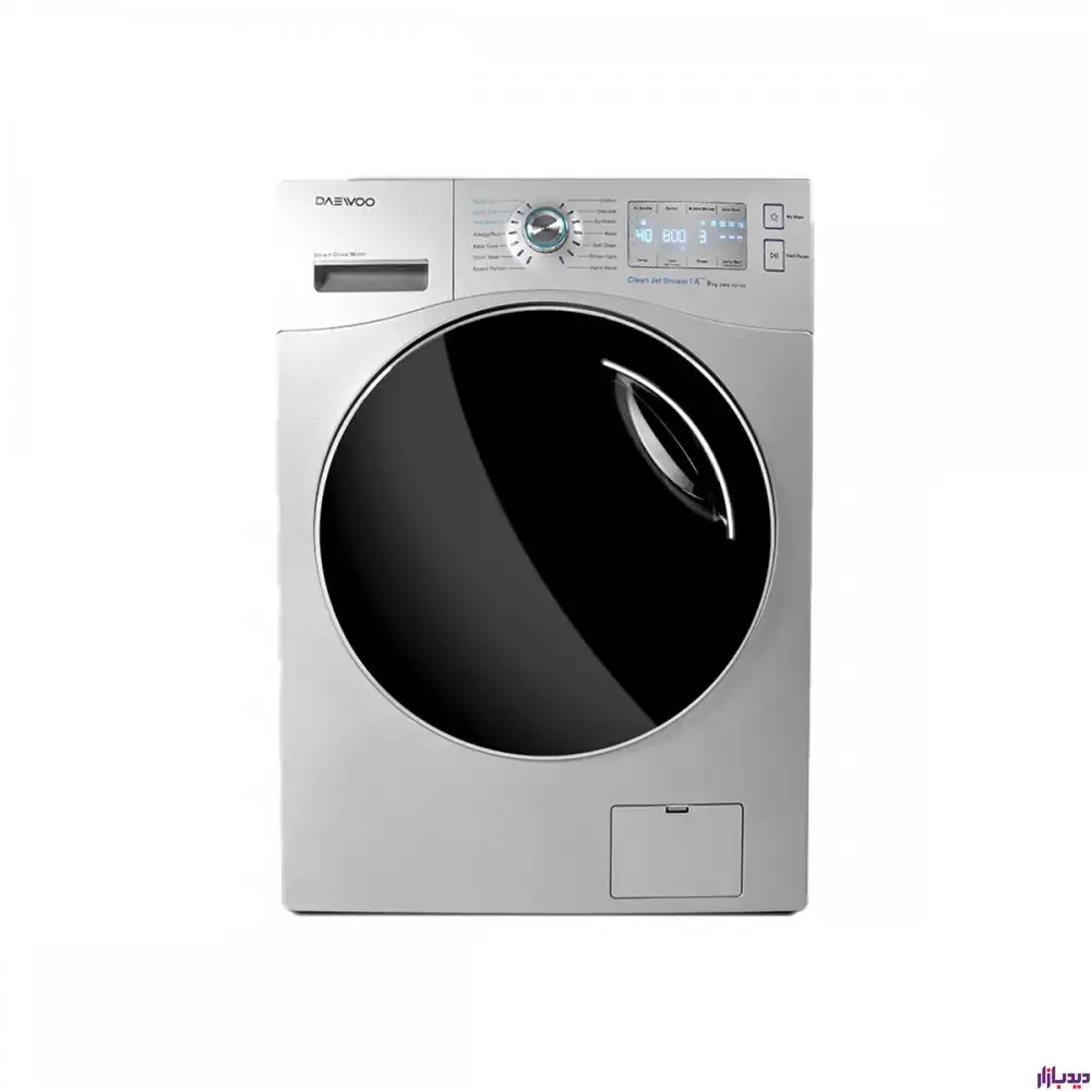 picture ماشین لباسشویی دوو 9 کیلویی سفید مدل DWK-9542