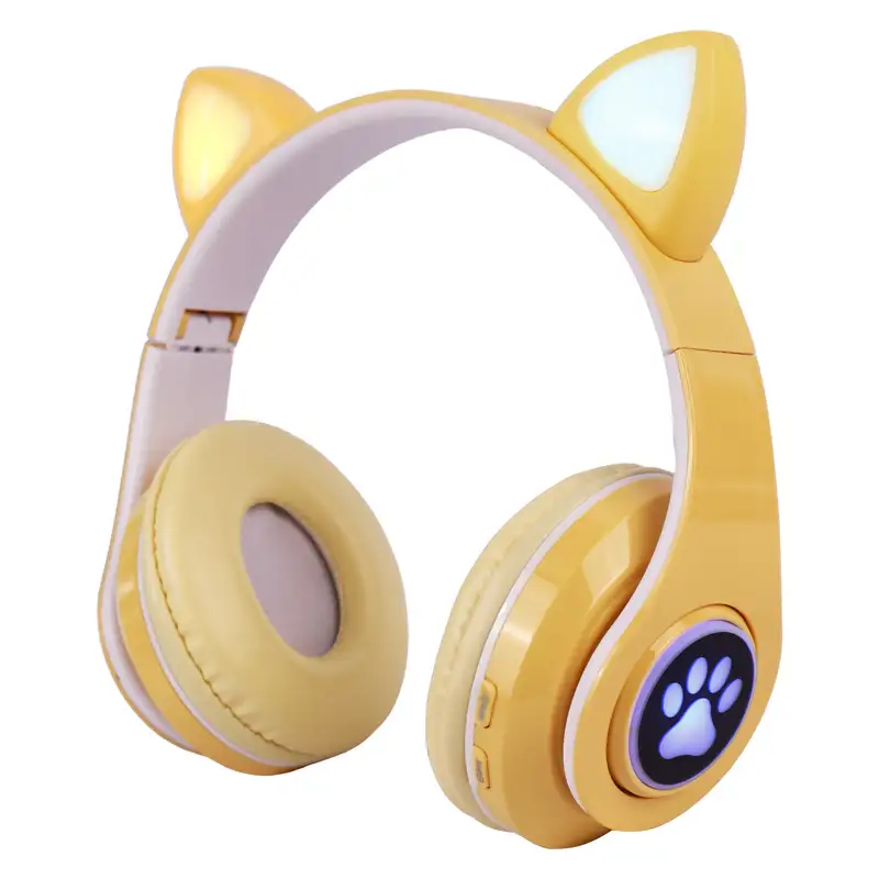 هدفون بلوتوثی رم خور Cat Ear B39M 8138289