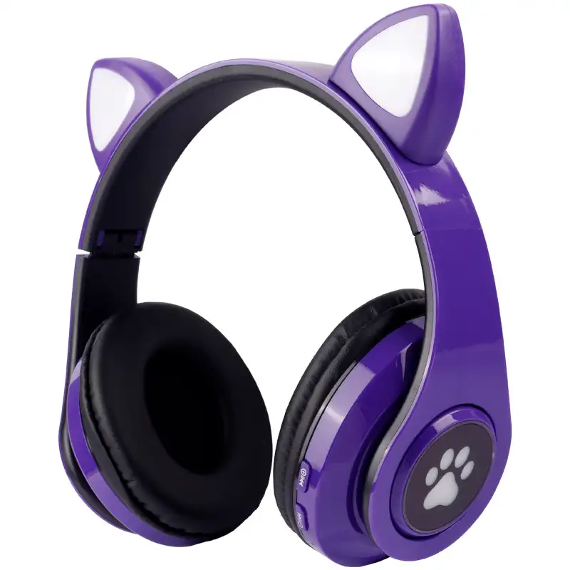 هدفون بلوتوثی رم خور Cat Ear B39M 8138290