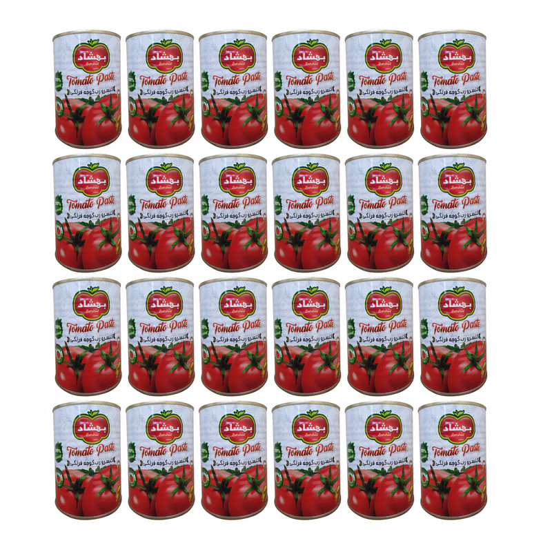 picture رب گوجه فرنگی بهشاد - 400 گرم بسته 24 عددی