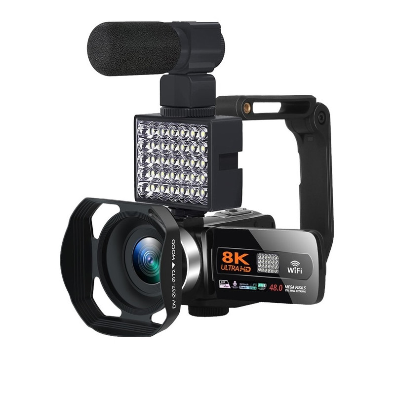 picture دوربین فیلم برداری مدل 8k Professional 48MP 16X Auto Focus