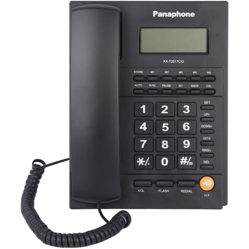 picture تلفن رومیزی پانافون Panaphone KX-T2017CID