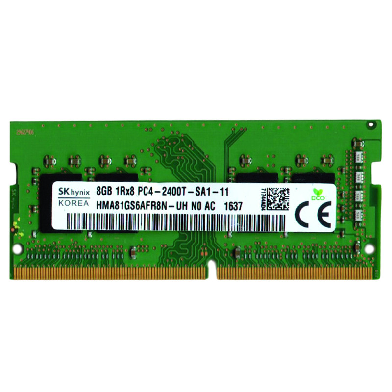 picture رم لپ تاپ DDR4 تک کاناله 2400 مگاهرتز CL19 اس کی هاینیکس مدل 2400T ظرفیت 8 گیگابایت
