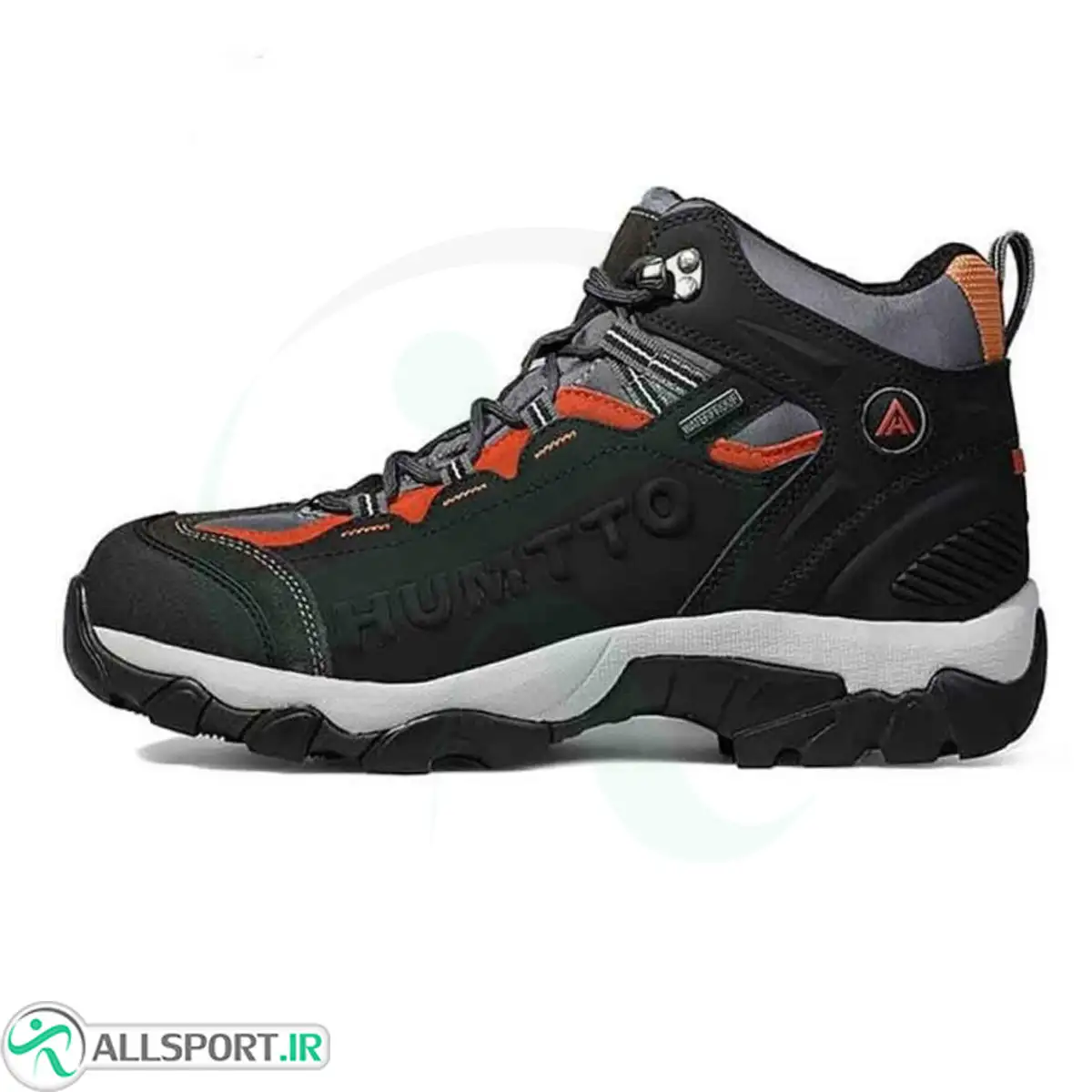 picture کفش کوهنوردی مردانه هومتو طرح اصلی Humtto Hiking Shoes Black Orenge