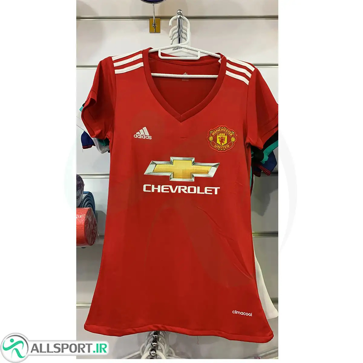 picture پیراهن زنانه اول منچستر یونایتد Manchester United 2017-18 Women Home Soccer Jersey