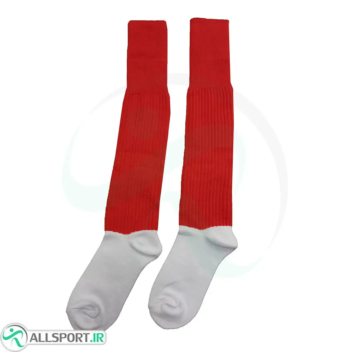 picture جوراب ورزشی ساق بلند بچه گانه قرمز طرح اصلی