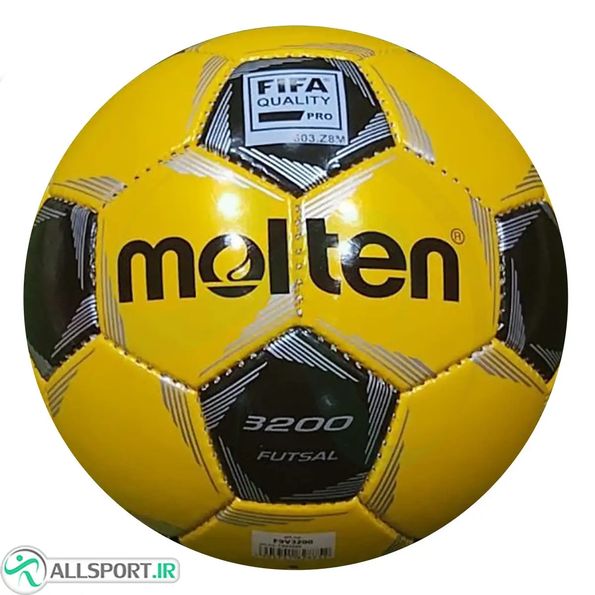 picture توپ فوتسال مولتن Molten Soccer Ball 3200 Yellow Black
