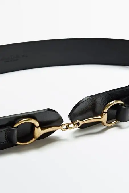 کمربند روزمره ماسیمو دوتی با کد 208492652 ( Zincir Detaylı Deri Kemer ) 9459418