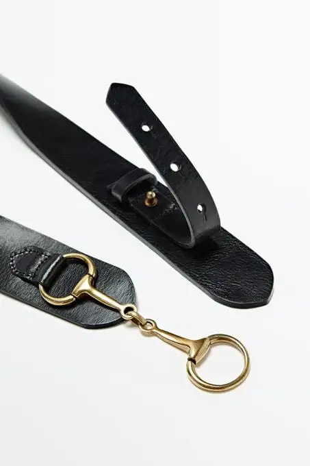 کمربند روزمره ماسیمو دوتی با کد 208492652 ( Zincir Detaylı Deri Kemer ) 9459420