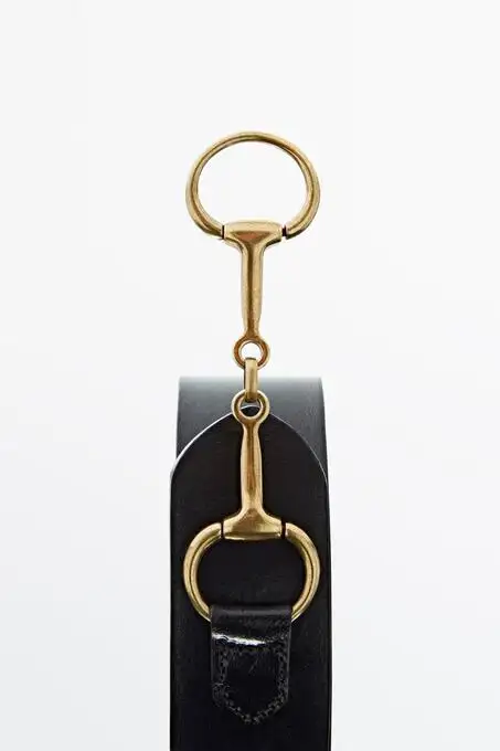 کمربند روزمره ماسیمو دوتی با کد 208492652 ( Zincir Detaylı Deri Kemer ) 9459422