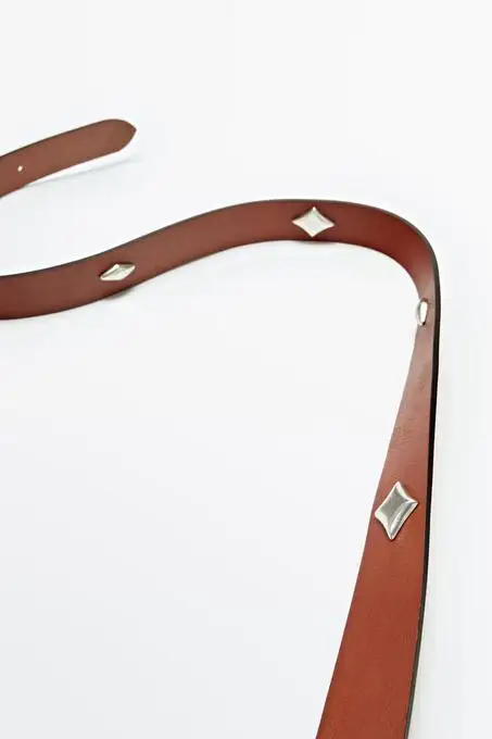 کمربند روزمره ماسیمو دوتی با کد 193004088 ( Metal Aplikeli Deri Kemer ) 9459447