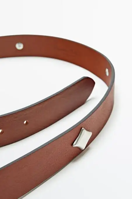 کمربند روزمره ماسیمو دوتی با کد 193004088 ( Metal Aplikeli Deri Kemer ) 9459448