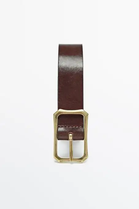 کمربند روزمره ماسیمو دوتی با کد 192164406 ( Geometrik Tokalı Deri Kemer ) 9459479