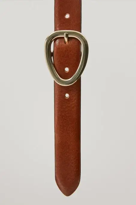 کمربند روزمره ماسیمو دوتی با کد 103760475 ( Kadın Üçgen Tokalı Deri Kemer 06106622 ) 9459565