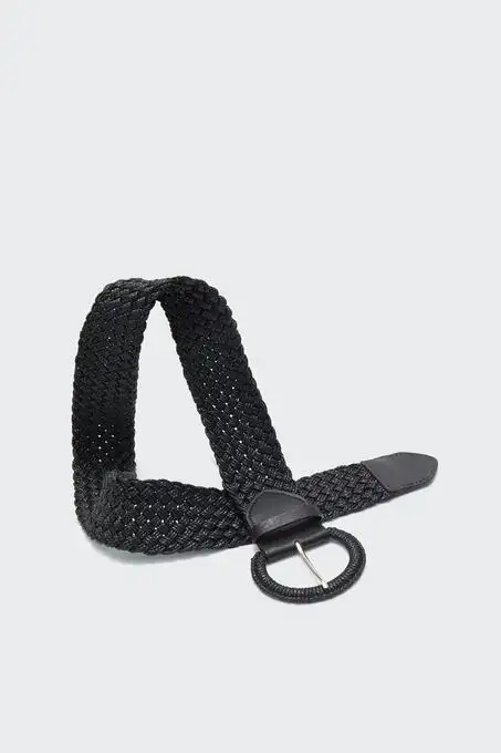 کمربند روزمره استرادیواریوس با کد 00423202 4378920 ( Geni?ş Rafya Kemer ) 9459590