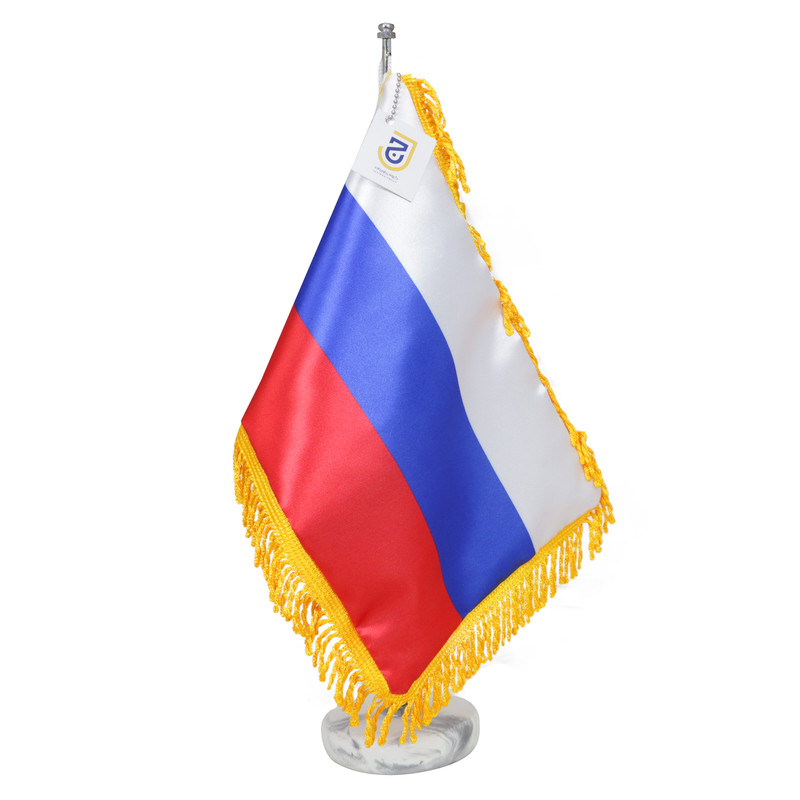 picture پرچم رومیزی جاویدان تندیس پرگاس مدل روسیه کد 1