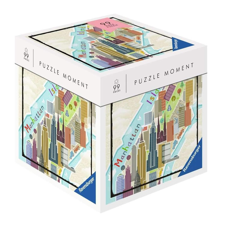 picture پازل 99 تکه راونزبرگر مدل Puzzle Moment New York Manhattan Island کد 16537