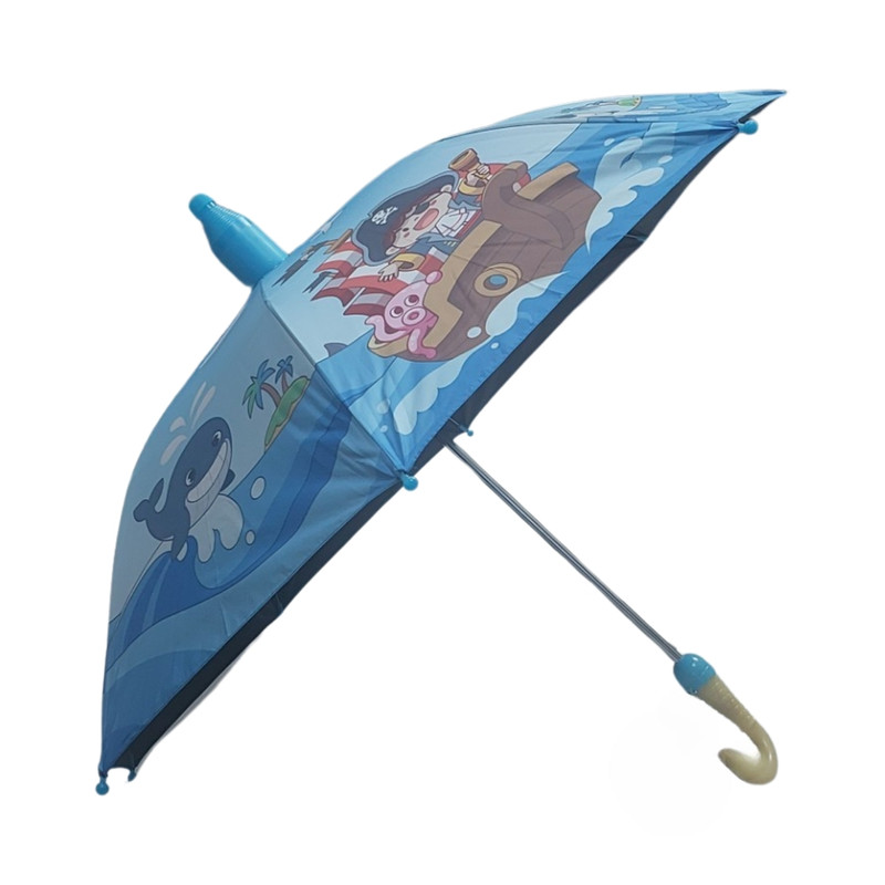picture چتر بچگانه مدل پارچه ای کاوردار طرح دزدان دریایی