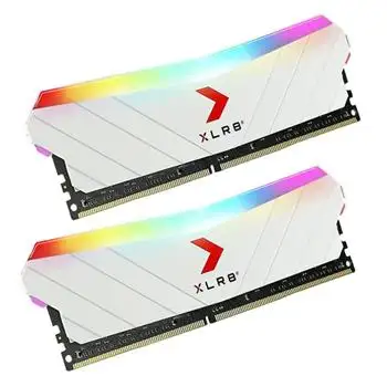 رم پی ان وای XLR8 EPIC-X RGB White 16GB 8GBx2 3600MHz CL18 9686192