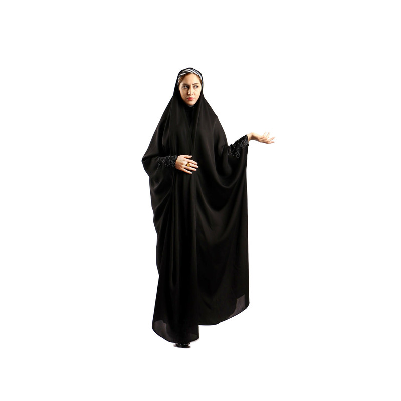 picture چادر دانشجویی مدل ابریشم